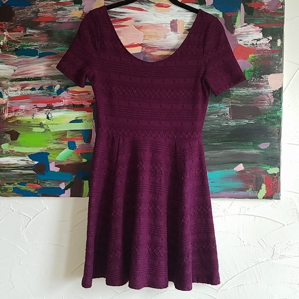 Dark Purple Dress